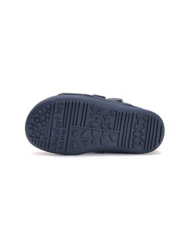 D.D.step boys barefoot boots/ warm lining/ leather/ Autumn- Winter/ W063-42254AL Royal Blue
