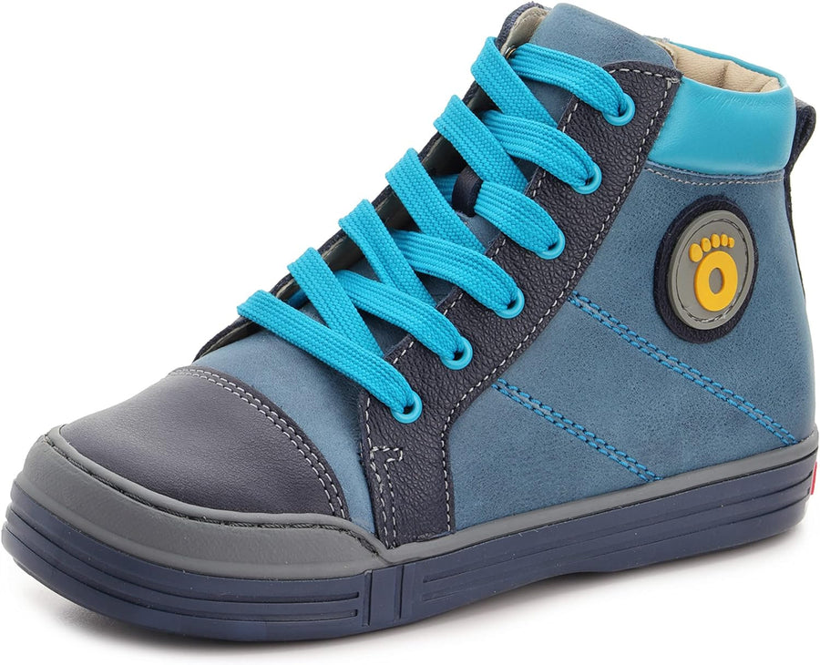 Memo boys leather /fully laced sneakers /diagnostic sole, colour Navy blue, PORTLAND 3CH_3311.jpg