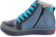 Memo boys leather /fully laced sneakers /diagnostic sole, colour Navy blue, PORTLAND 3CH_3313.jpg