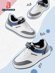 Apawwa Boys Sneakers White (ABC1313P)