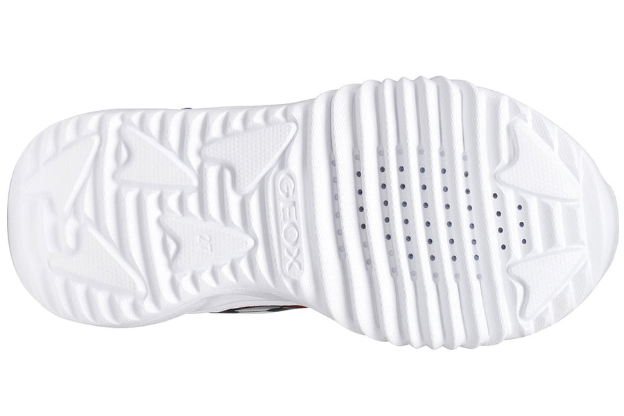 Geox J ASSISTER Football Sneakers with lights NAVY/ROYAL (J45DZB 02ACE C4226)