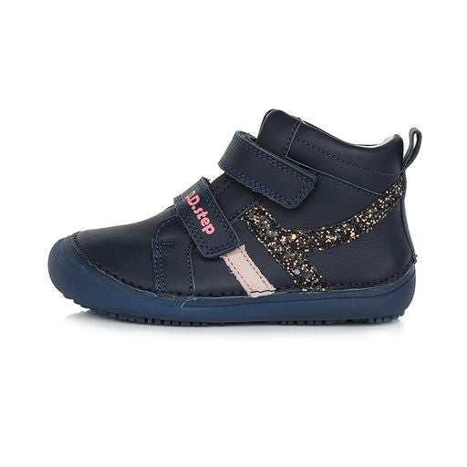 D.D.step girls navy barefoot boots/ glow in the dark A063-316B_1679.jpg