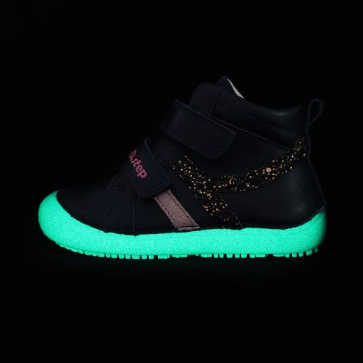 D.D.step girls navy barefoot boots/ glow in the dark A063-316B_1682.jpg