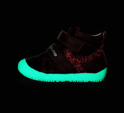 D.D.step girls red boots/ glow in the dark A063-316C_1670.jpg