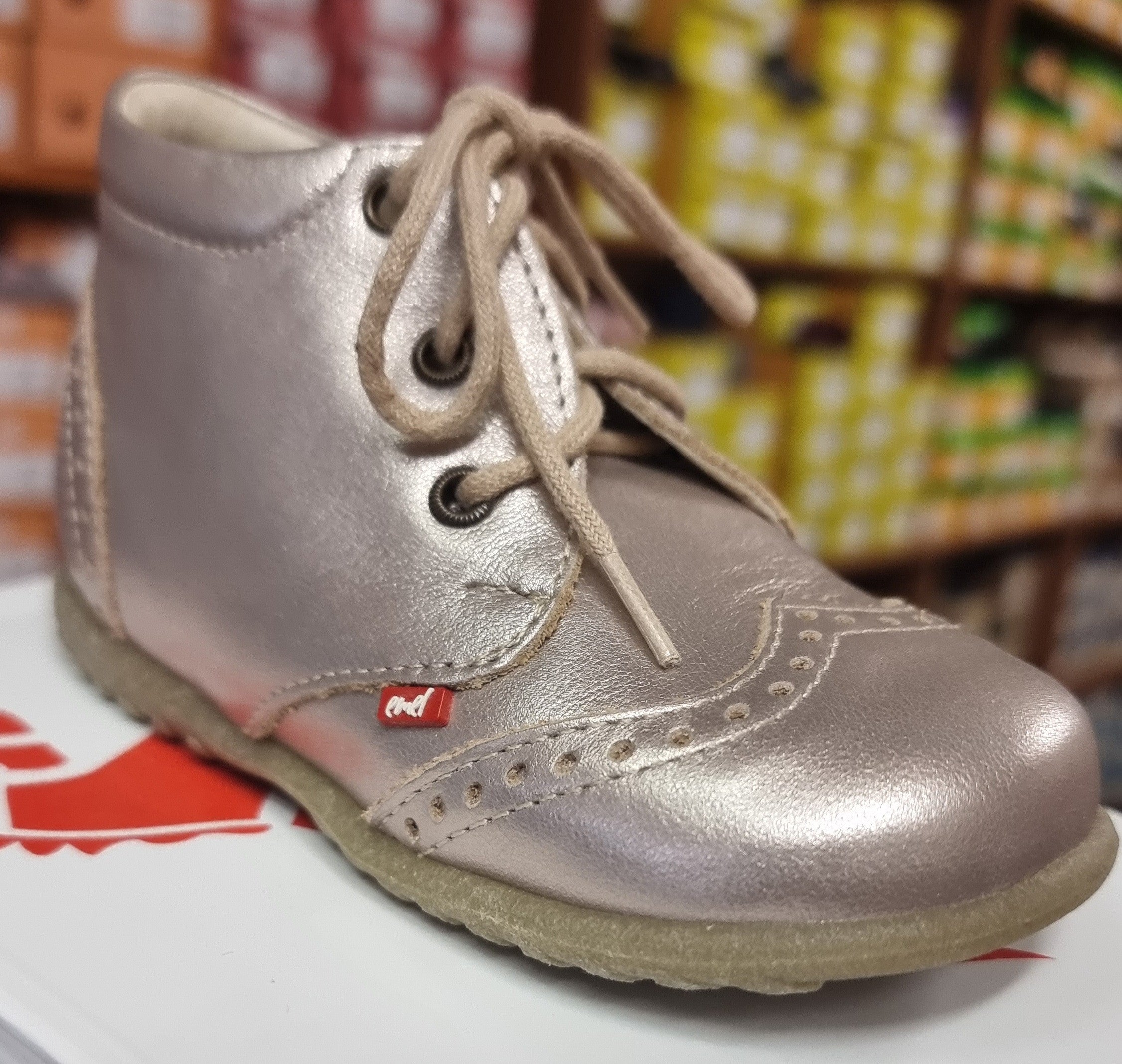 Emel girls leather/ handmade/ gold boots_1315.jpg
