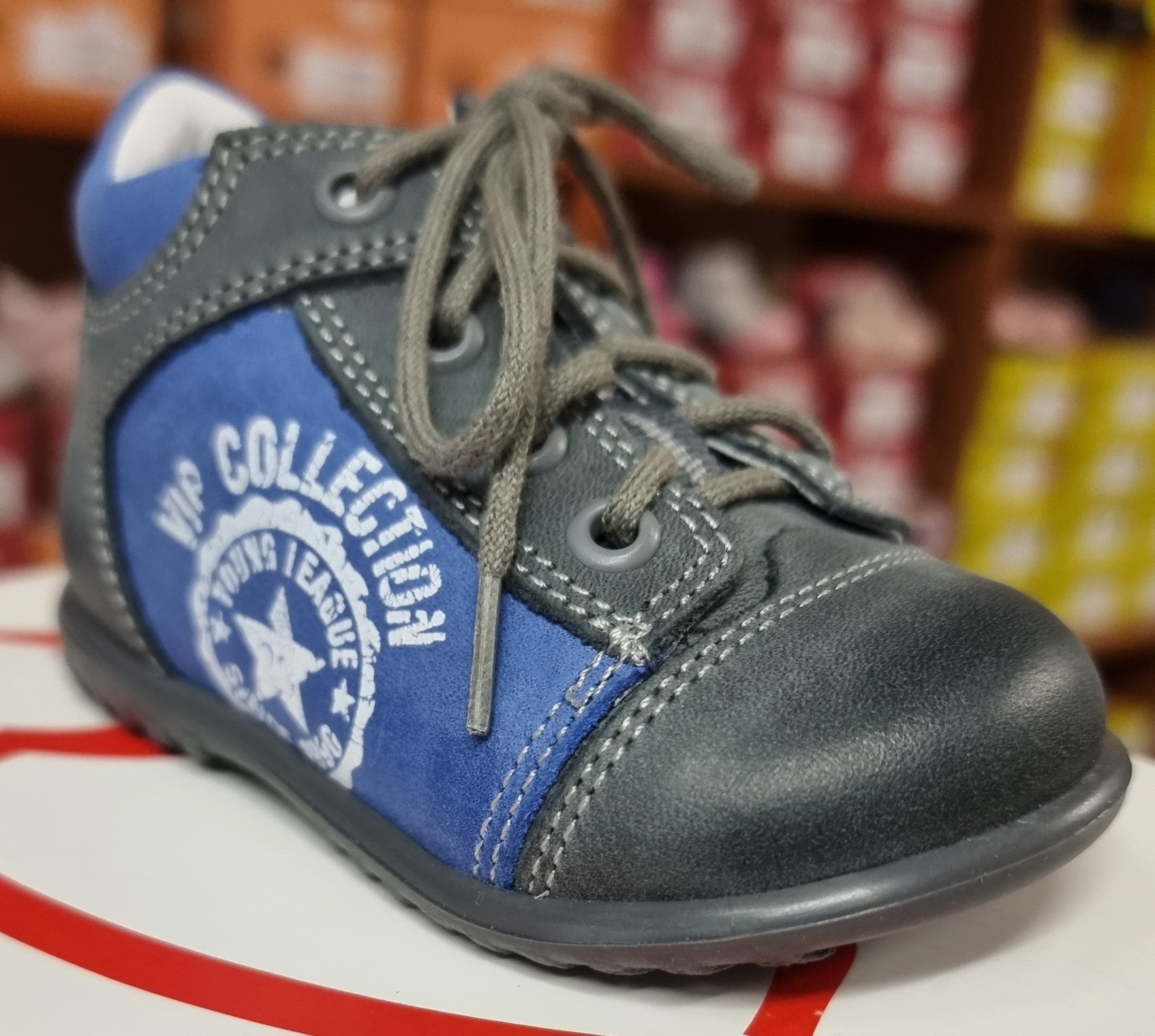 Emel boys leather/ handmade boots/ blue/grey_1336.jpg