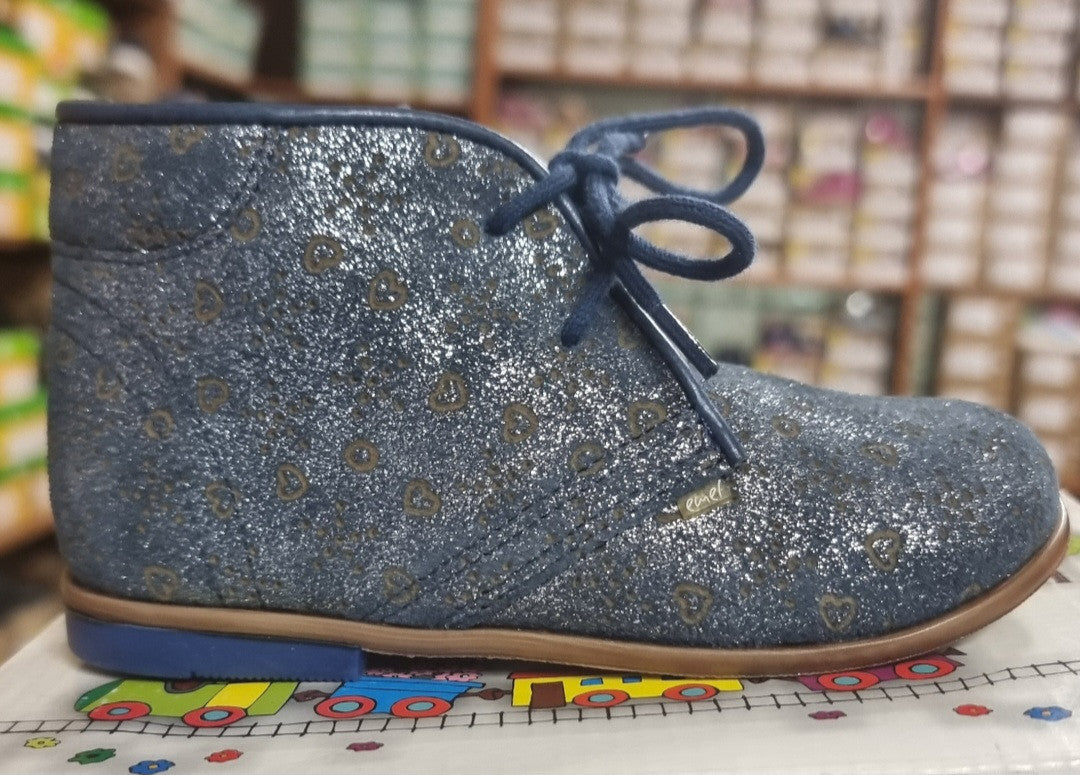Emel girls leather/ handmade navy boots_1159.jpg