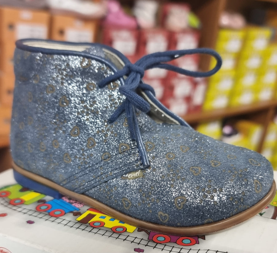 Emel girls leather/ handmade navy boots_1161.jpg