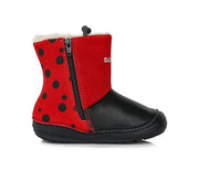 D.D.step girls leather boots/ warm lining/ ladybug W071-369_2452.jpg