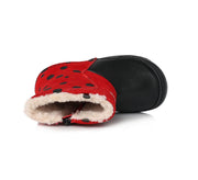 D.D.step girls leather boots/ warm lining/ ladybug W071-369_2455.jpg