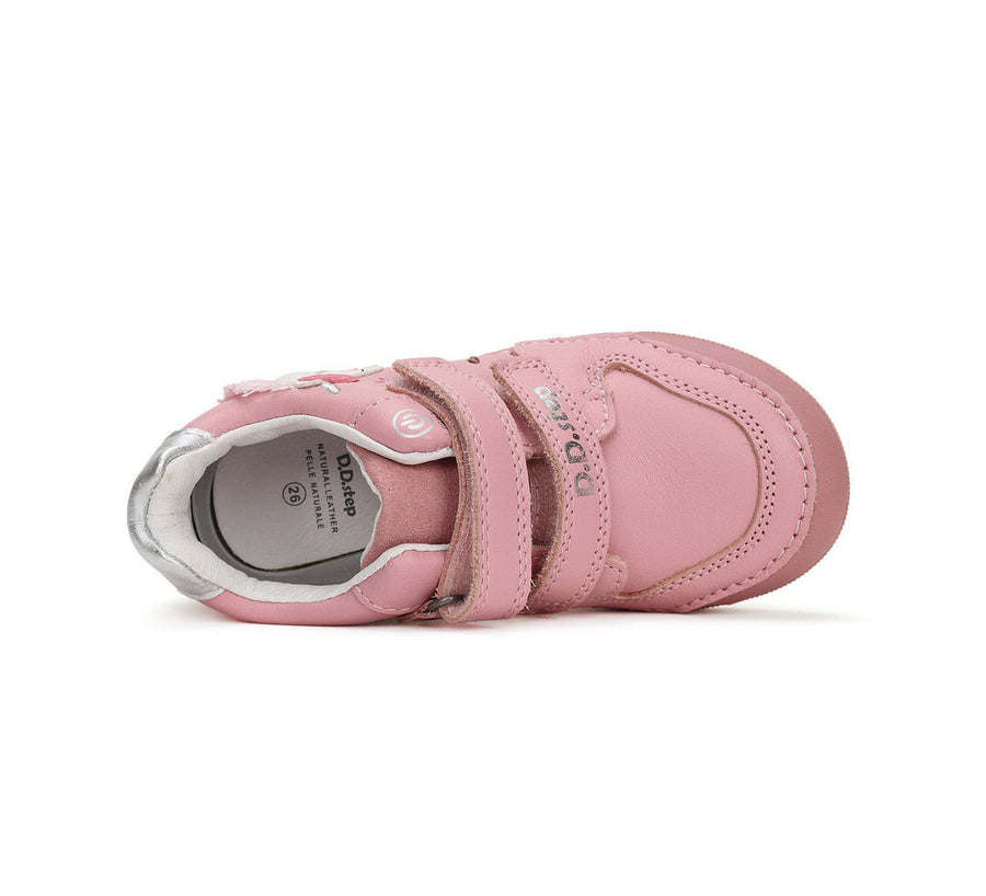 D.D.step girls leather/LED lights /unicorn shoes/ pink S068-42893AM_3976.jpg