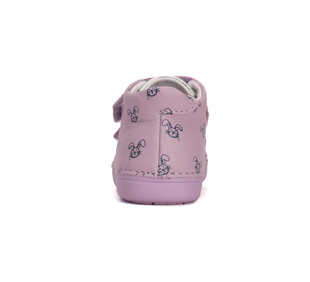 D.D.Step girls first step shoes leather pink print S066 41803C Healthy Steps