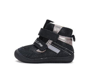 D.D.step girls barefoot leather boots/ warm lining/ water repellent /Autumn- Winter/W063-42254BL Black