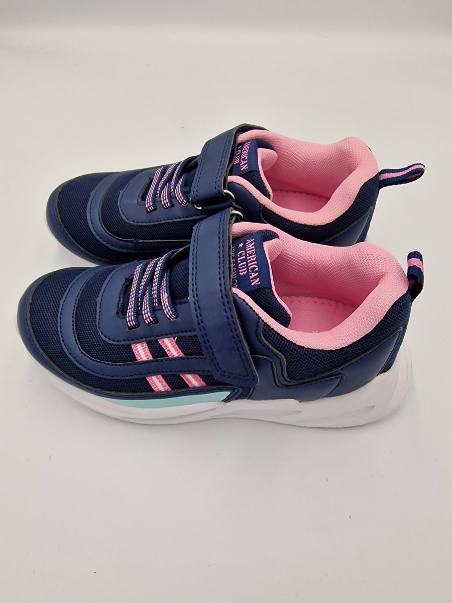 American Club girls runners Navy HL58/22
