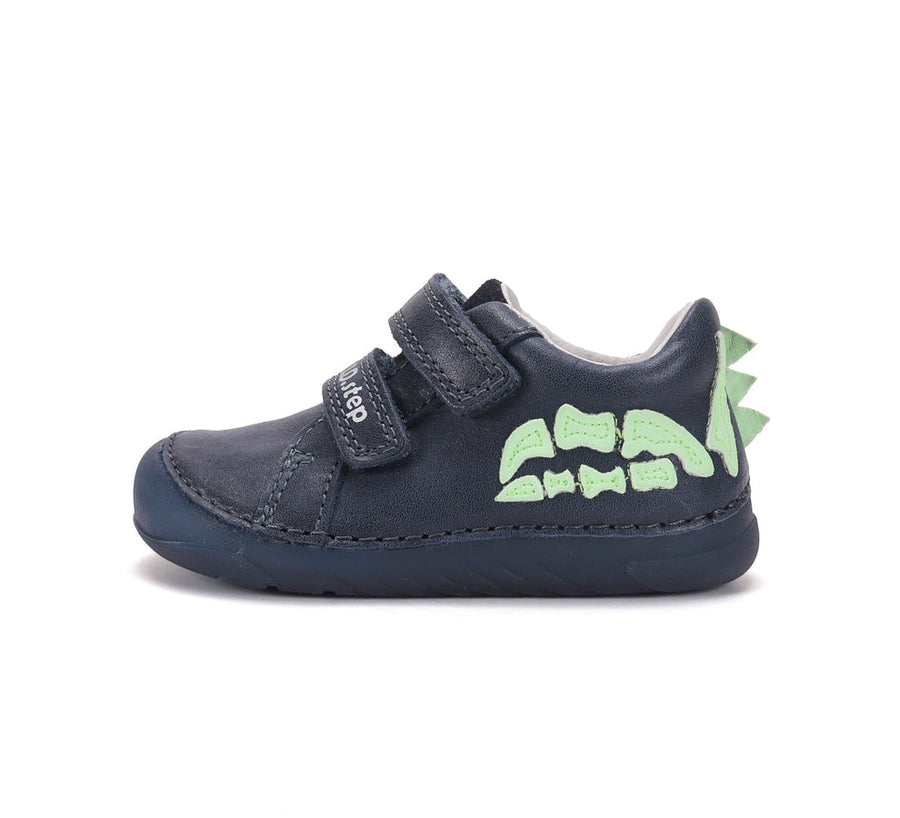 D.D.Steps Boy's Leather Low Shoes/ royal blue/ S108-62921A