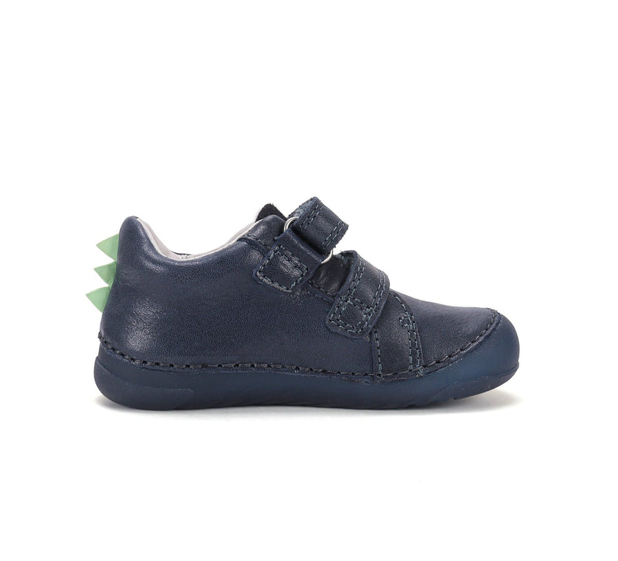D.D.Steps Boy's Leather Low Shoes/ royal blue/ S108-62921A