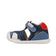 Biomecanics first steps sandals for baby boy/252126-A556 Petrol Sauvage