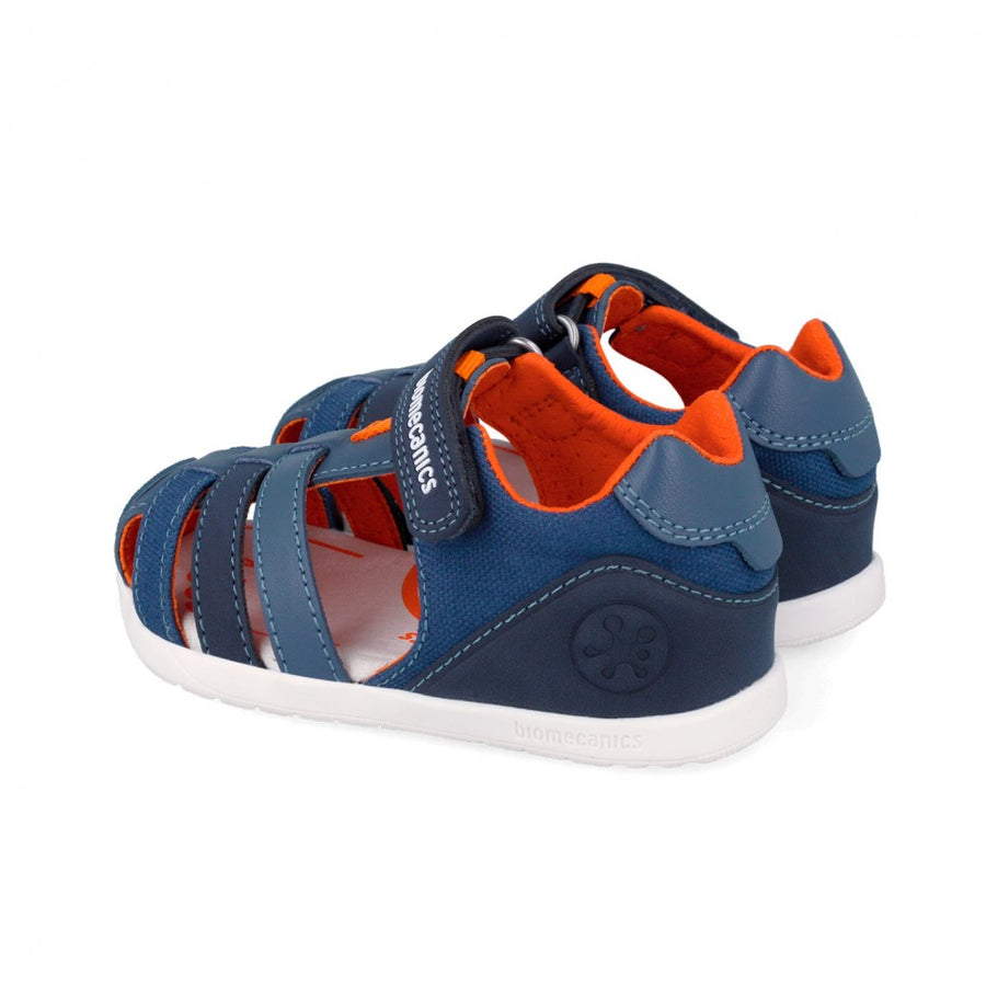 Biomecanics Boys First Steps Sandals Petrol Casual (262168-A556)
