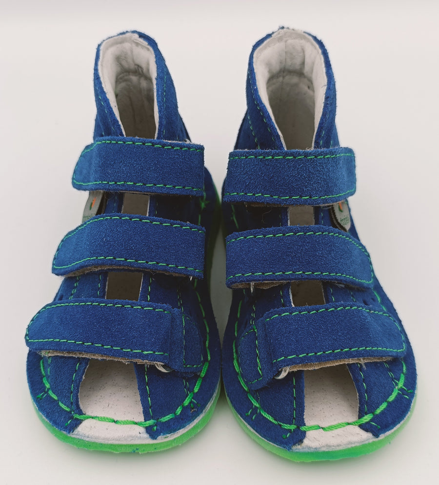 Danielki prophylactic boys slippers/sandals colour blue fluo_3610.jpg