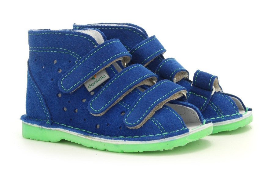 Danielki prophylactic boys slippers/sandals, coulor blue._599.jpg