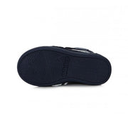 D.D.step boys leather /warm lining boots with wool /Royal Blue W078-382BL