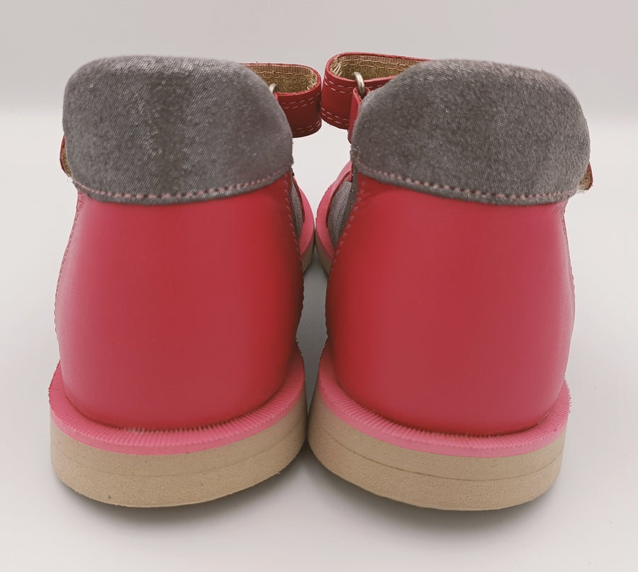 Ani-But prophylactic leather ballerinas with Thomas heel /Mary Jane 240 pink/silver_3915.jpg