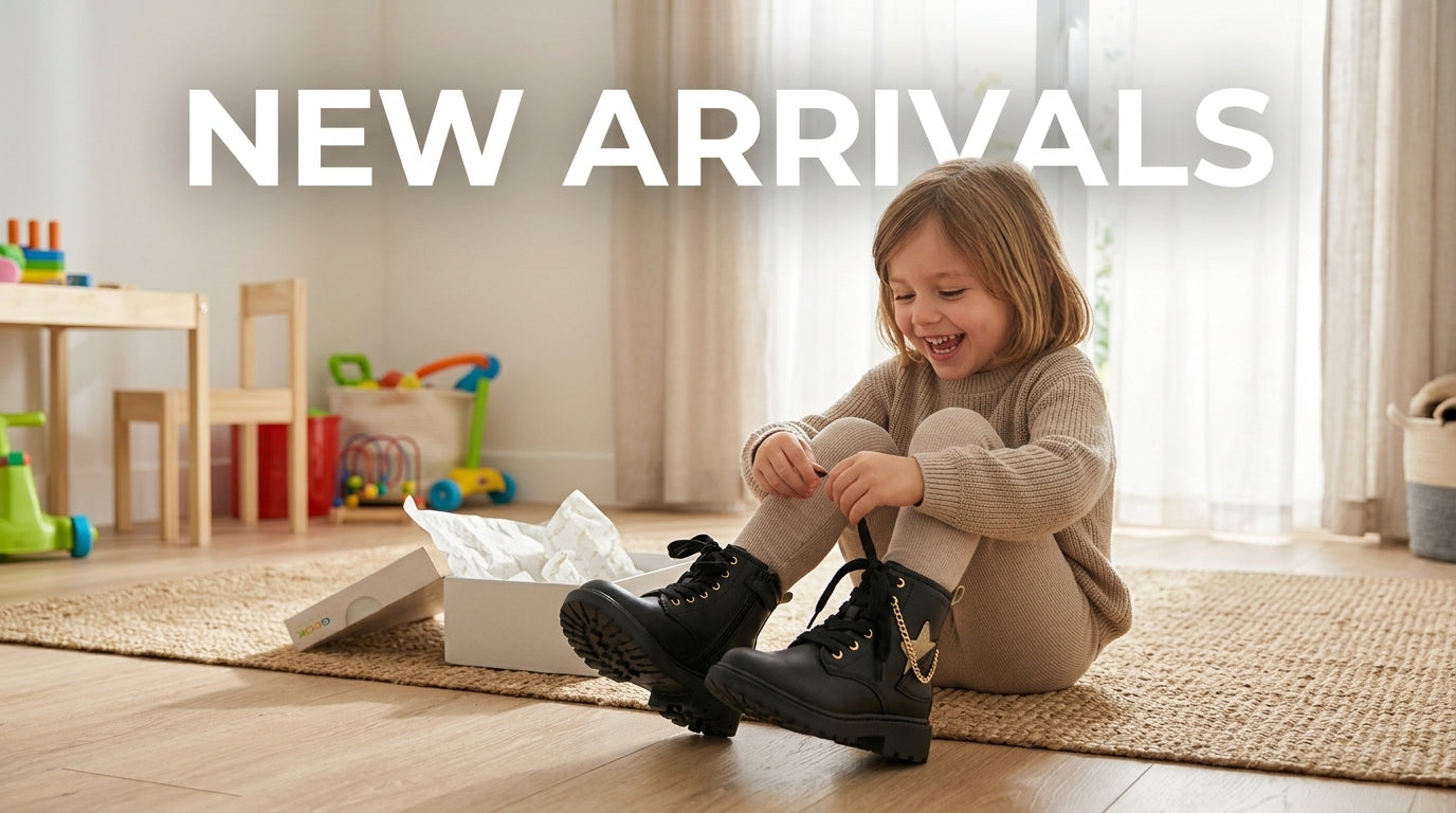 New arrivals kids shoes at Healthy Steps
