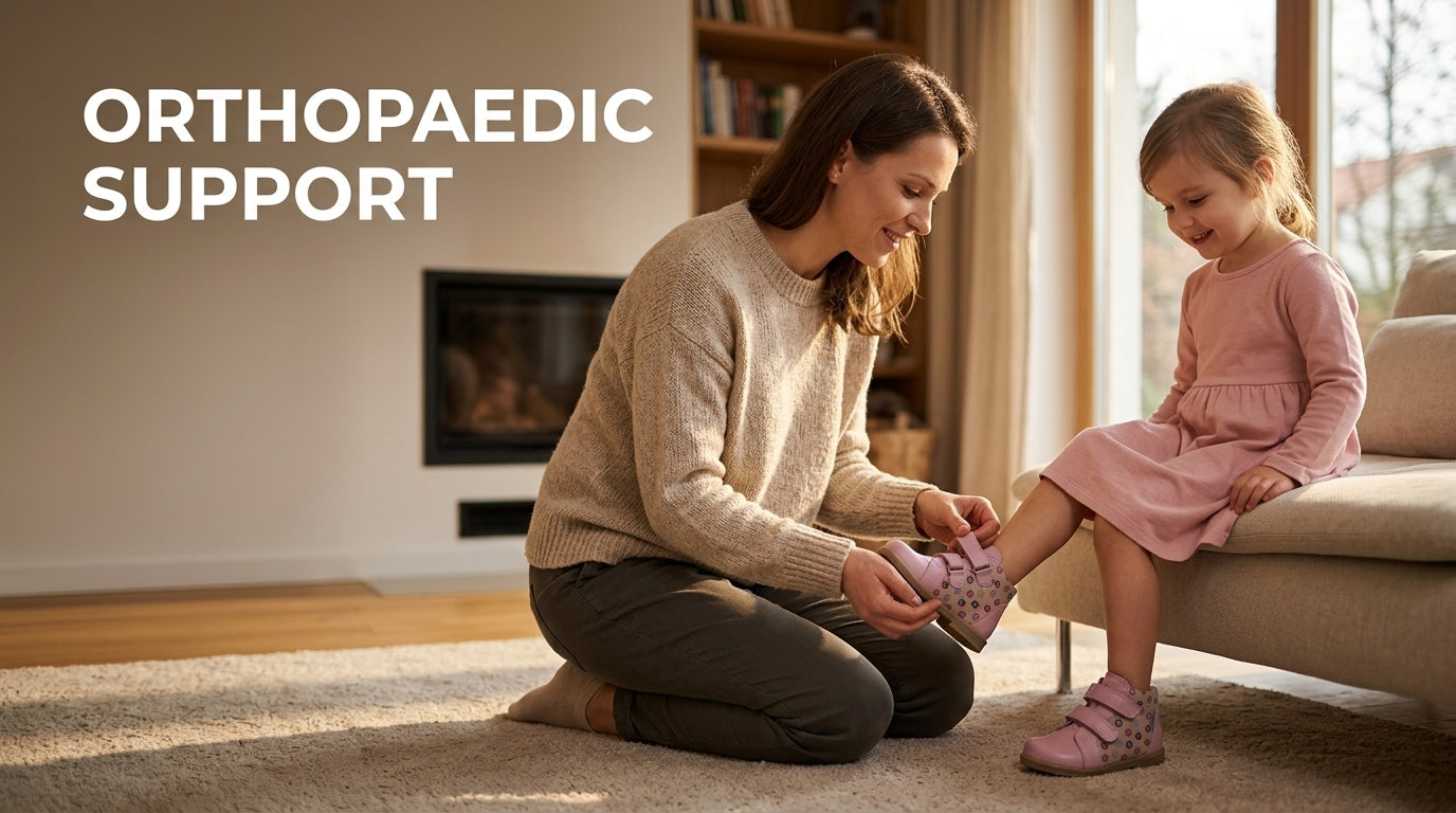 Orthopaedic support shoes at Healthy Steps