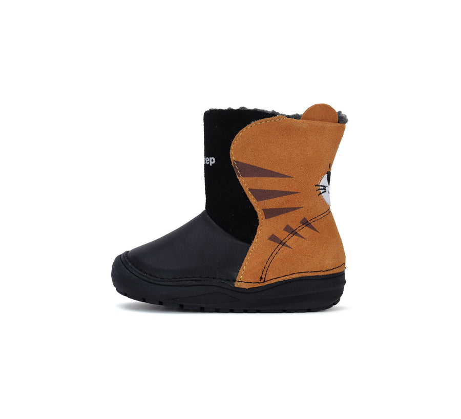 D.D.step boys leather boots/ warm lining/ tiger W071-369A_2458.jpg