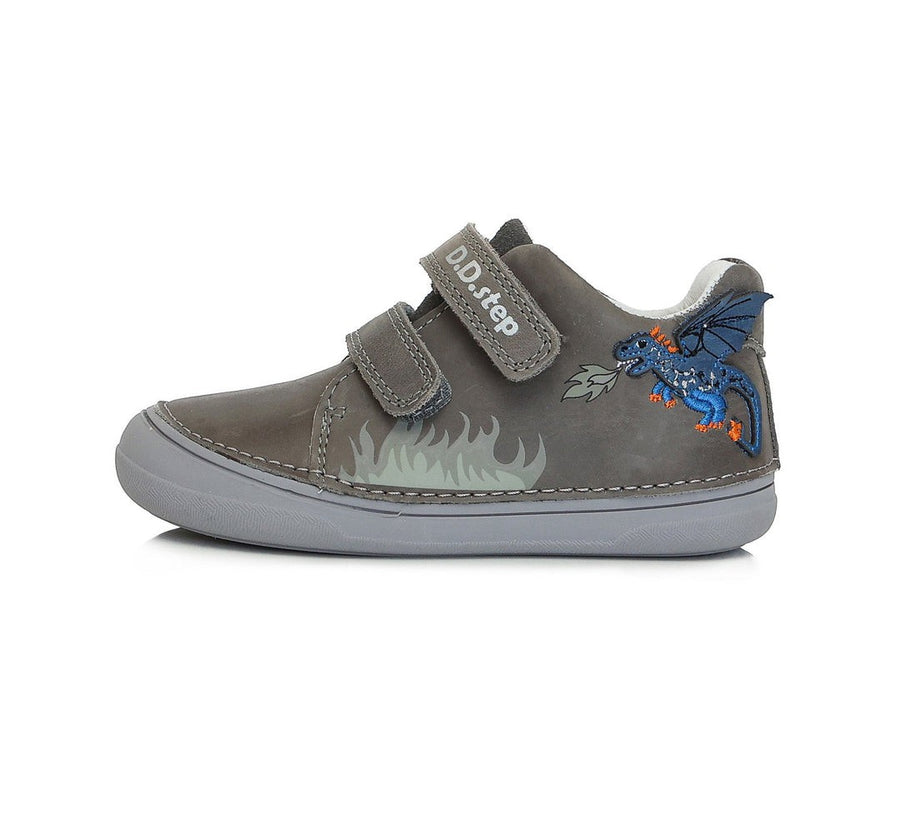 D.D.step boys grey/leather shoes/ sun reactive/ water-repellence S078-319AM_141.jpg