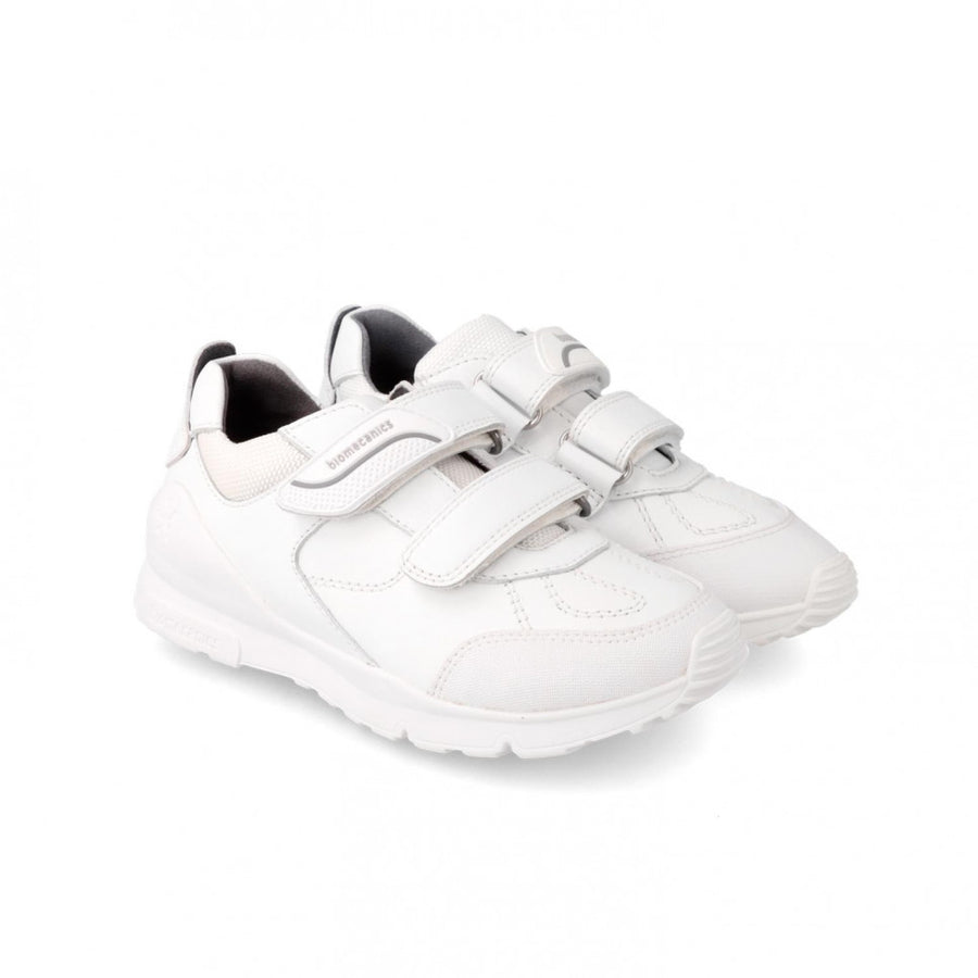 Unisex school shoes Biomecanics Boys/Girls BLANCO-(211103-C)